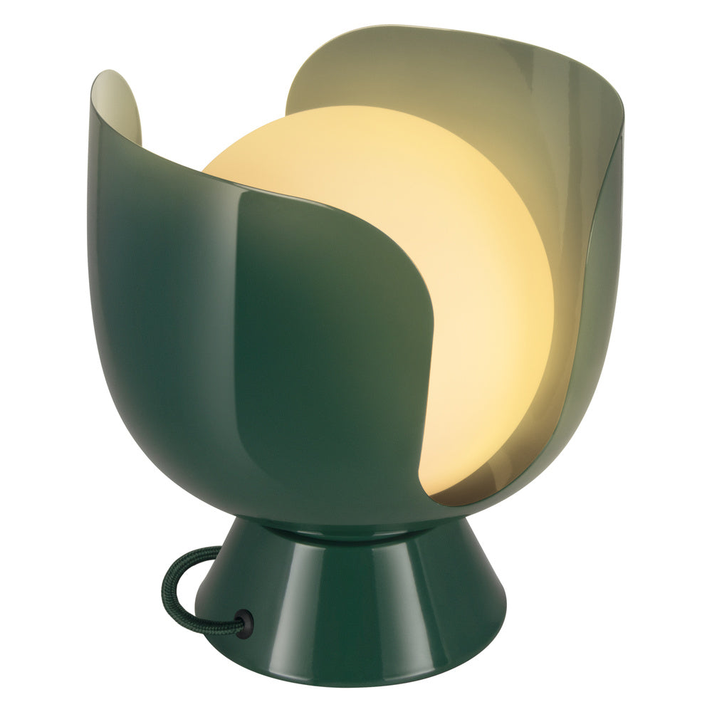 OSRAM DECOR Corolle Tischleuchte Chalice E14 Grün