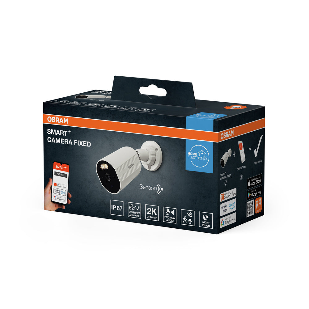 SMART+ WIFI OUTD CAMERA FIXED White