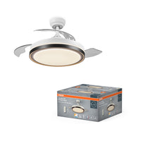 Ceiling Fan Retractable 1070 66W White