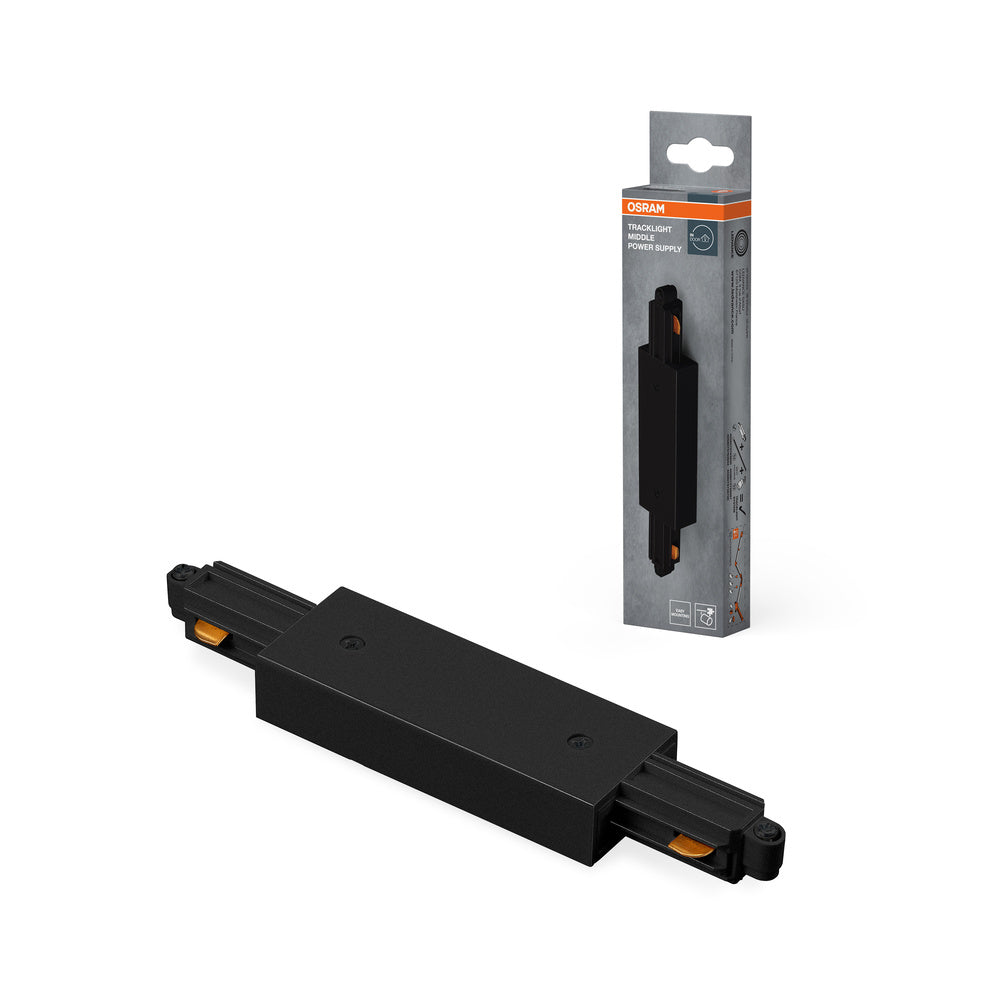 OSRAM TRACKLIGHT Einspeisung Stromschiene mittig schwarz