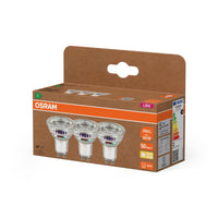OSRAM LED  PAR16-Form, LED-Spot, 2 W, (ex 50 W), 360 lm, Warmweiß, 2700 K, Energieeffizienzklasse: A, 50000 h, 3er