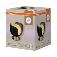 OSRAM DECOR Corolle Tischleuchte Chalice E14 Schwarz