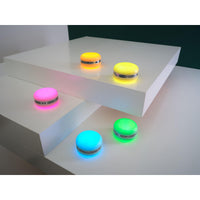 OSRAM Bluetooth SMART+ Macaron Lautsprecher mit Bewegungssteuerung, LED-Licht RGB, Orange