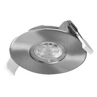 OSRAM LED Spot Recess Bad Einbaustrahler Set DIM IP44 4.9W 36° Satin-Nickel ⌀68 mm