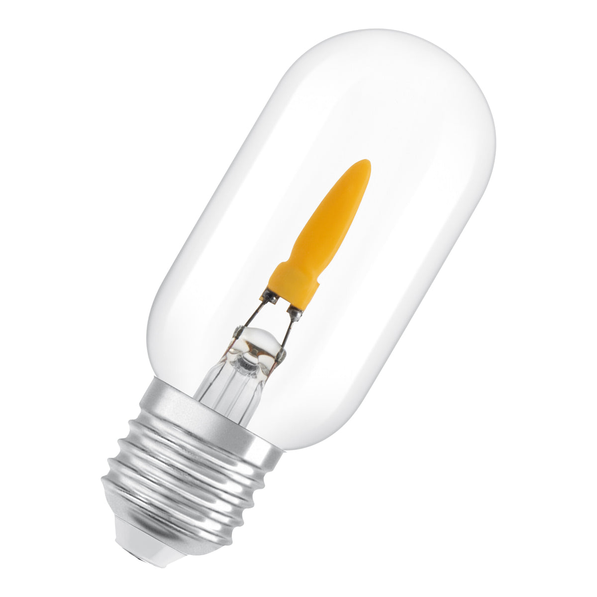 OSRAM LED-Lampen, Flammeneffekt, Clear, 1 W, E27, 1800 K