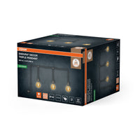 OSRAM Außenpendelleuchte Grau, 4,5 cm ⌀, 7 m Kabellänge, E27