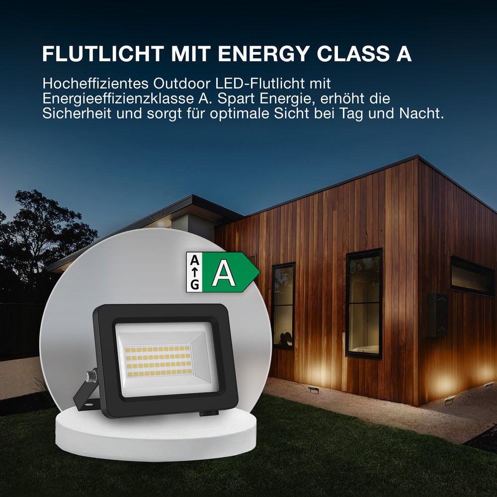 OSRAM FLOODLIGHTS ENERGY EFFICIENCY LED Strahler, 24.5 W, 4000K Dunkelgrau