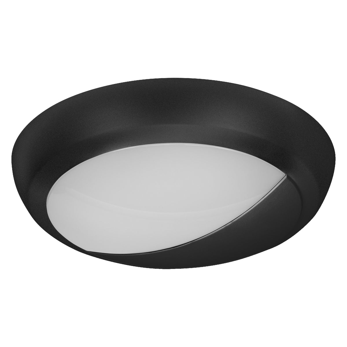 OSRAM Deckenleuchte Schwarz, 4000 K, Kaltweiß, 1400 lm, 16 W