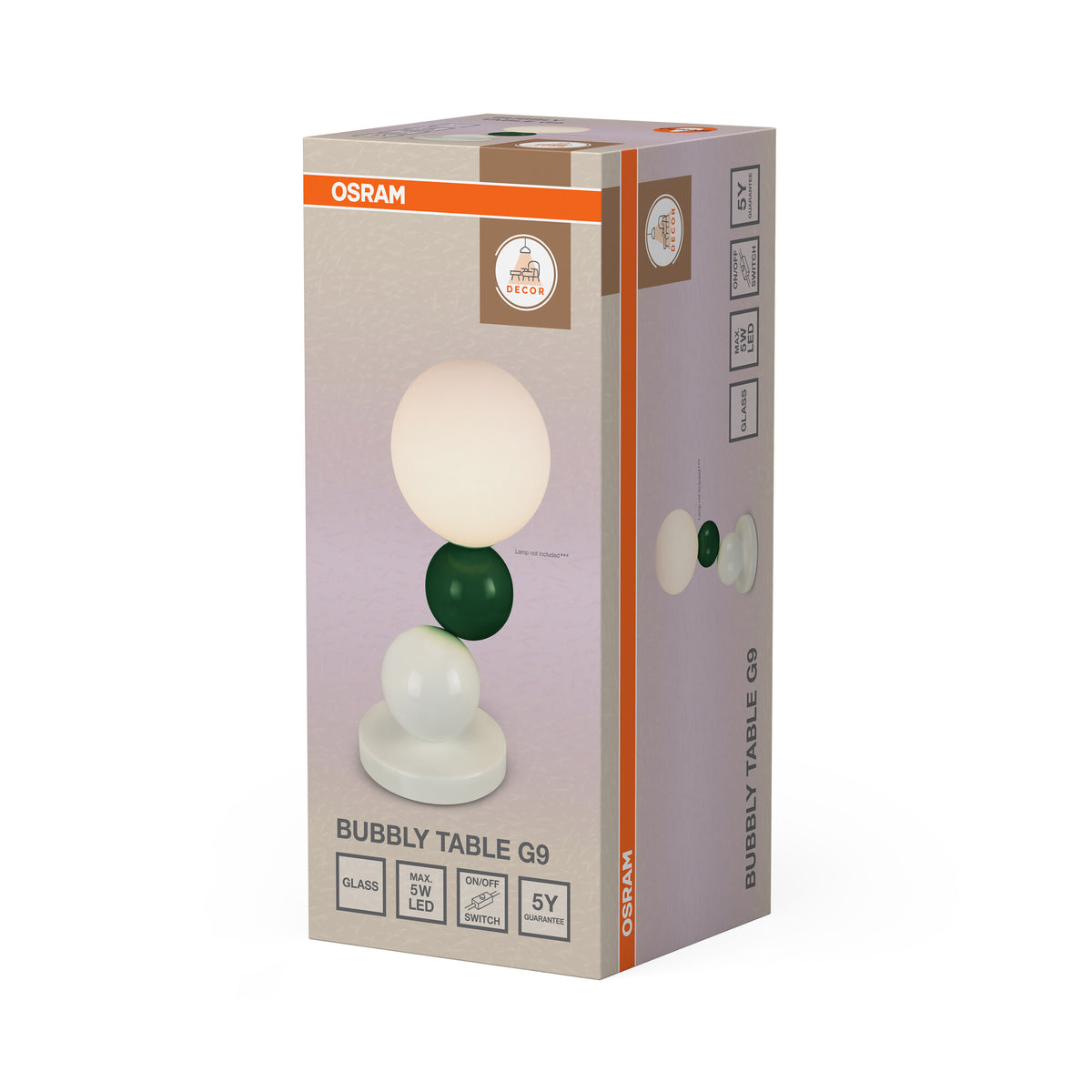 OSRAM Leuchte Grün, Stahl, G9, 220-240 V, IP20