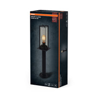 ENDURA Classic Hagen Wegeleuchte, Dunkelgrau, 50 cm, E27-Fassung, IP44, 25. 000 h Lebensdauer, Aluminiumgehäuse, Glasabdeckung, 220–240 V AC