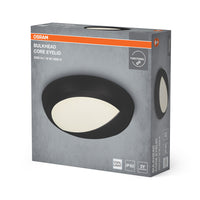 OSRAM LED BULKHEAD CORE EYELID Deckenleuchte, 16W, 4000K, Kaltweiß, Schwarz