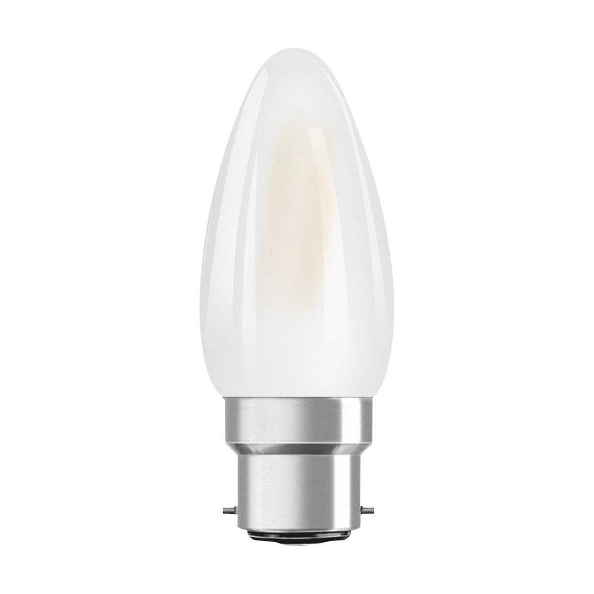 OSRAM LED Lampe LED Retrofit CLASSIC B 4W 827 Frosted B22d, 470 lm, 2700 K, Warmweiß-LEDVANCE Shop