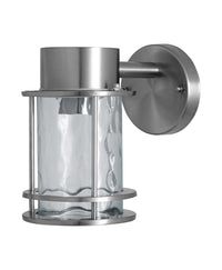 OSRAM ENDURA Classic Außenleuchte in Stahlgrau, IP44, E27, Edelstahlgehäuse, für Außenbereiche und Leuchtmittel bis 60 W geeignet