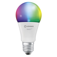 LEDVANCE SMART+ WiFi Classic Multicolour in A-Form, LED-Lampe, Matt, 14 W, (ex 100 W), 1521 lm, RGBW, von 2700 bis 6500 K, Wifi, Google Assistant, Amazon Alexa, Dimmbar