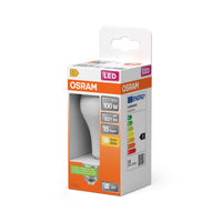 OSRAM LED PCR LAMP WITH CLASSIC A in A-Form, LED-Lampe, Matt, 13 W, (ex 100 W), 1521 lm, Warmweiß, 2700 K, 15000 h, CRI 80