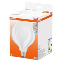 OSRAM LED Retrofit CLASSIC GLOBE125 Lampe matt (ex 150W) 17W / 4000K Kaltweiß E27-Leuchtmittel-LEDVANCE Shop