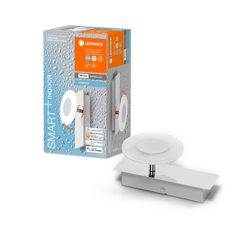 LEDVANCE Wifi SMART+ ORBIS WAVE Bad LED Wandleuchte 20cm Tunable Weiß 8W / 3000-6500K-Wandleuchten-LEDVANCE Shop