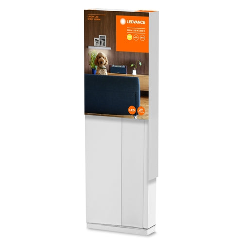 LEDVANCE LINEAR SHELF Regal LED Leuchte 40cm 6,5W / 3000K Warmweiß-Unterbauleuchten-LEDVANCE Shop