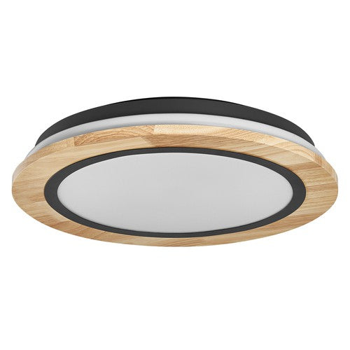 LEDVANCE SMART+ WiFi-Deckenleuchte Wood, 24W, 2950lm, 400mm-Deckenleuchten-LEDVANCE Shop