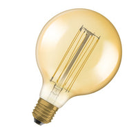 OSRAM Vintage 1906 LED-Lampe, Gold-Tönung, 5,8W, 470lm , Warmweiß , E27-Leuchtmittel-LEDVANCE Shop