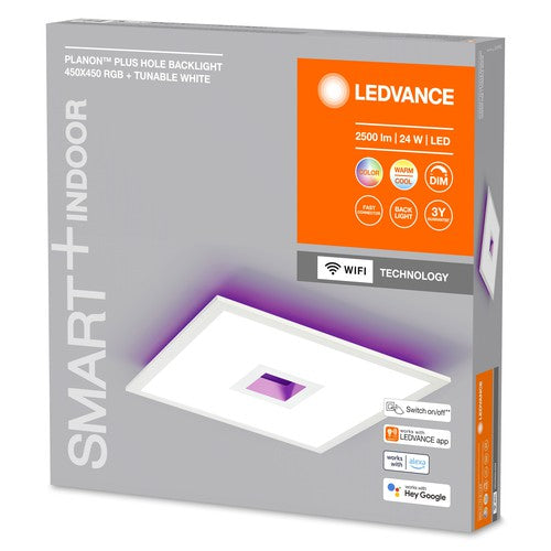 LEDVANCE SMART+ WiFi LED-Panelleuchte, weiß, 24W, 2500lm-Deckenleuchten-LEDVANCE Shop