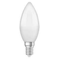 OSRAM LED Base LED Lampe Kerzenform matt (ex 40W) 5,5W / 4000K Kaltweiß E14 4er Pack-Leuchtmittel-LEDVANCE Shop
